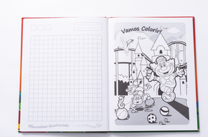 CADERNO QUADRICULADO ARITMETICA 7MM SÃO DOMINGOS 40 FLS