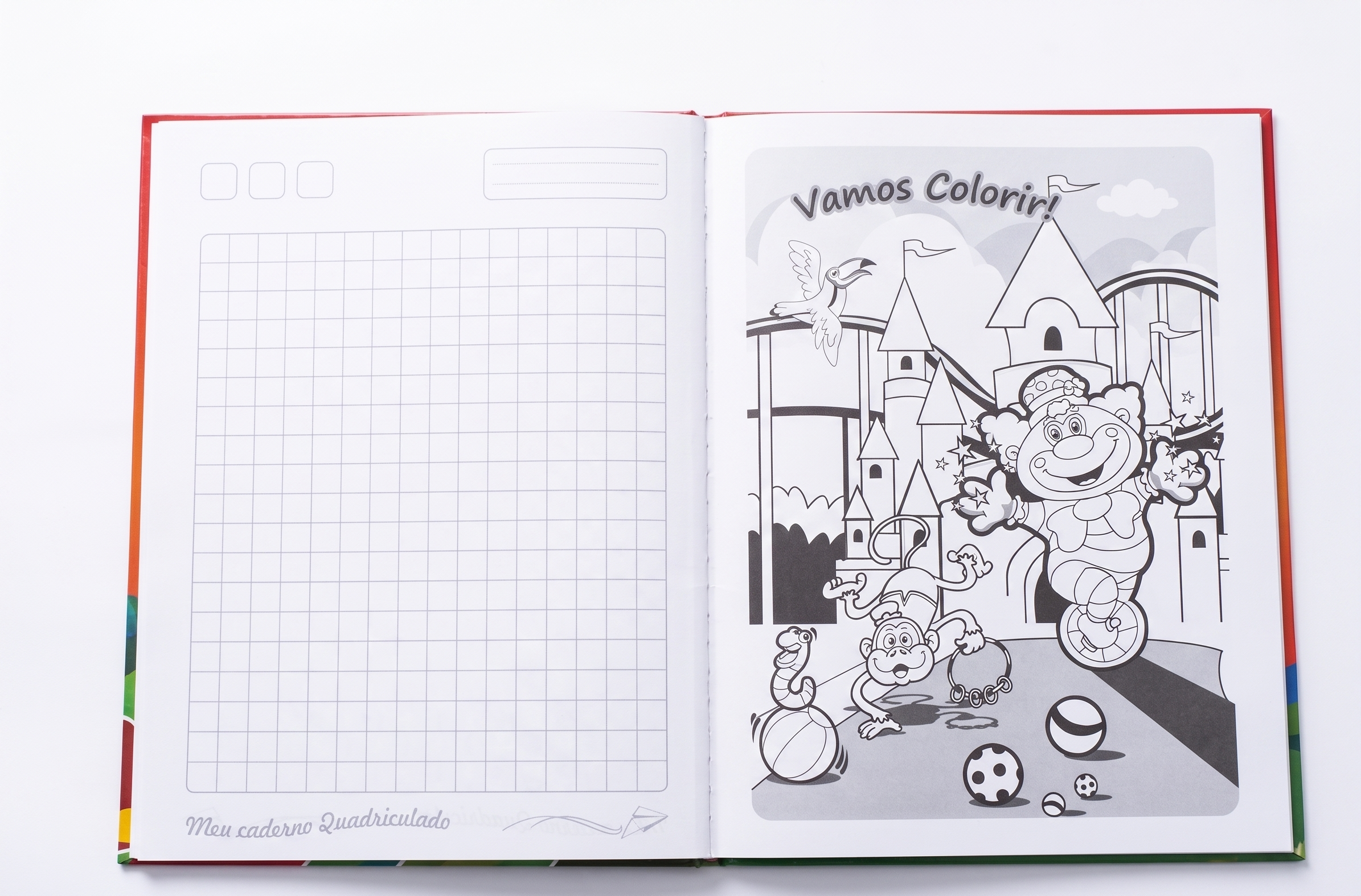 CADERNO QUADRICULADO ARITMETICA 7MM SÃO DOMINGOS 40 FLS