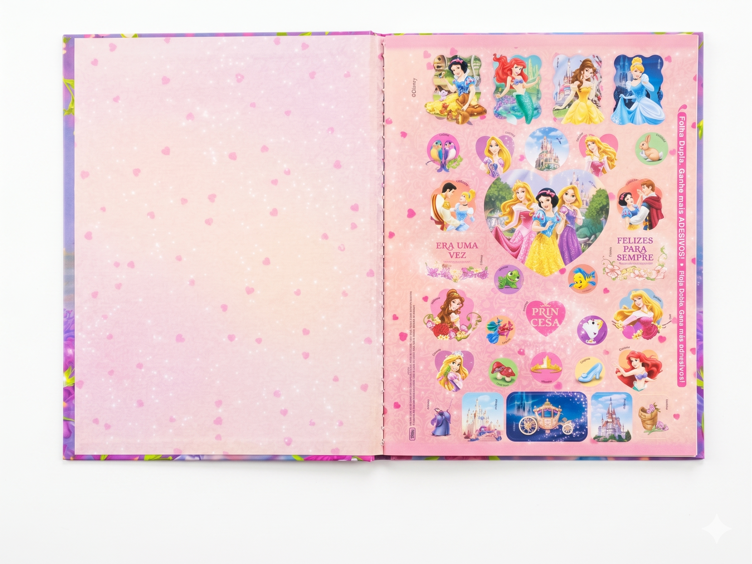 CADERNO BROCHURA 8810 PRINCESAS DISNEY 80 FLS TILIBRA