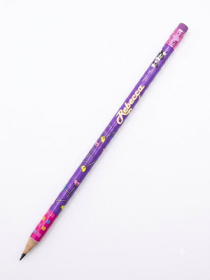 LAPIS GRAFITE REDONDO MADEIRA COM BORRACHA REBECA BONBON RB1201 SKYPAPER