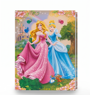 CADERNO BROCHURA 8810 PRINCESAS DISNEY 80 FLS TILIBRA
