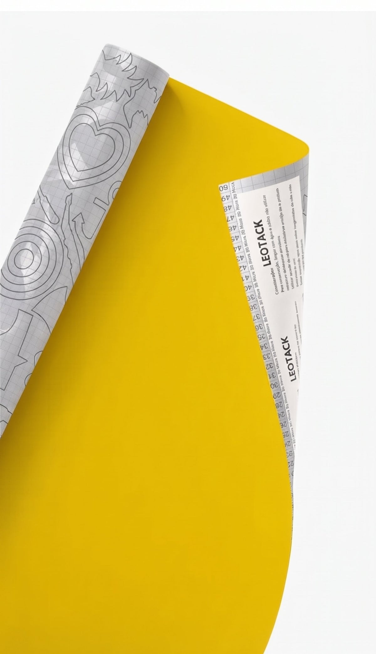 PAPEL PLASTICO ADESIVO COLOR LEOART
