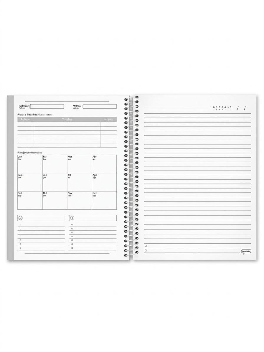 CADERNO 12 M PRINCESS LILLY TENN MALTHUS 240 FLS