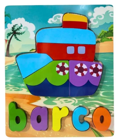 BRINQUEDO EDUCATIVO QUEBRA CABEÇA 11 PEÇAS SP2370
