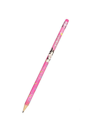 LAPIS GRAFITE REDONDO MADEIRA COM BORRACHA REBECA BONBON RB1201 SKYPAPER