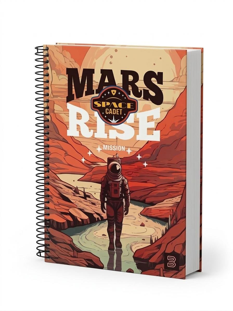 CADERNO 10M MARS ESPEDITION JANDAIA 160 FLS