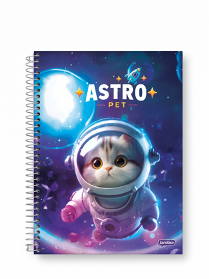 CADERNO 1M ASTRO PET 80 FLS JANDAIA