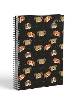 CADERNO 12M PETS CONFETTI  192 FLS