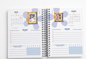 AGENDA DIARIA BOB ESPONJA 352 FLS JANDAIA