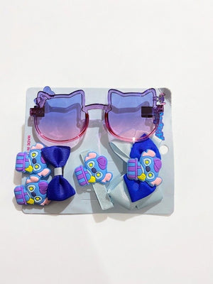 OCULOS INFANTIL COM ENFEITES FEMININO 40450