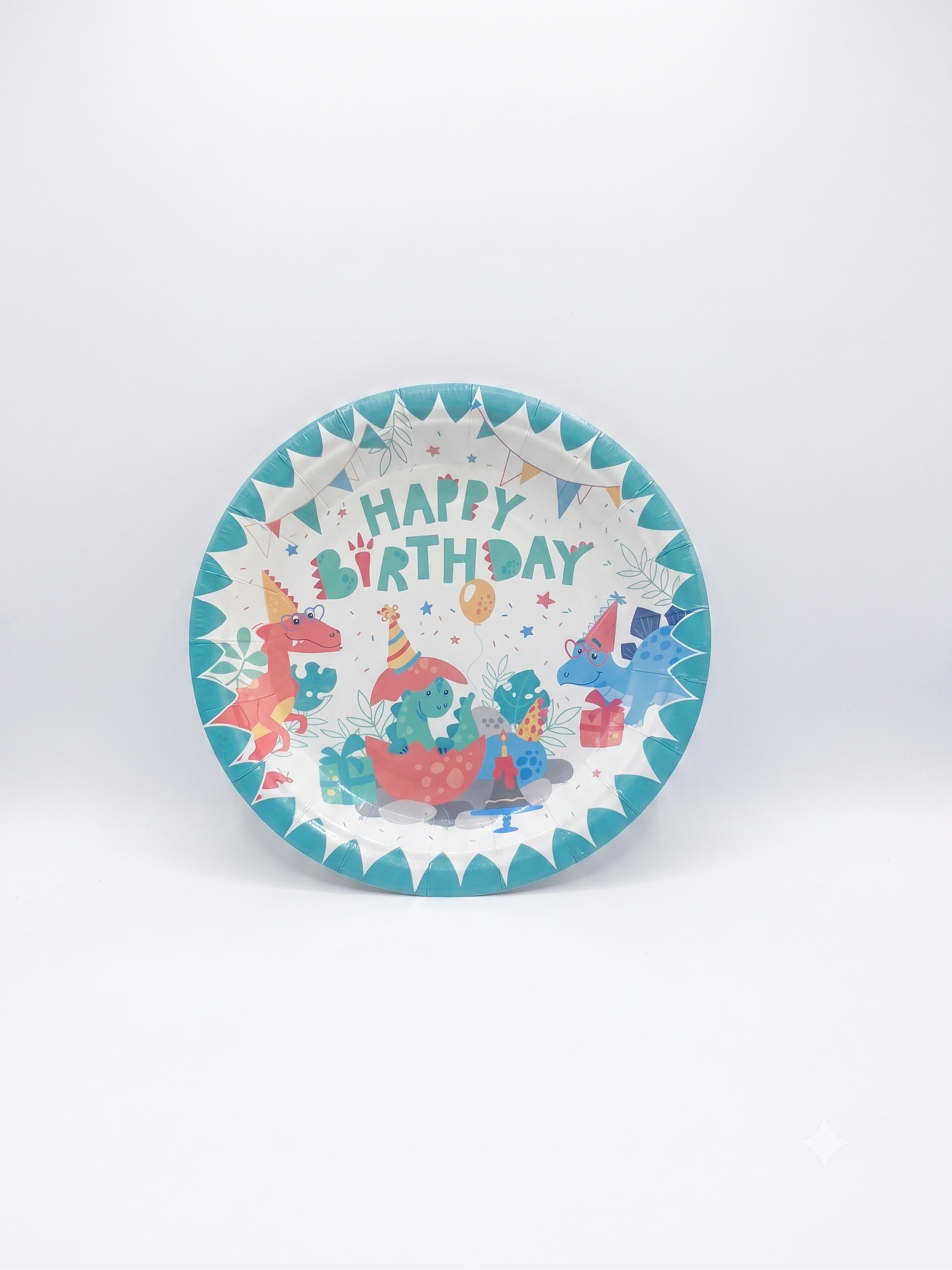 PRATO PAPEL DESCARTAVEL 18CM UNICASA 10 UND