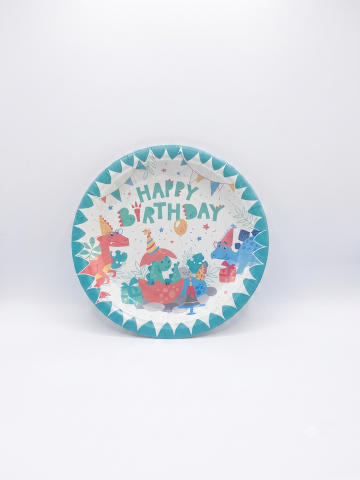 PRATO PAPEL DESCARTAVEL 18CM UNICASA 10 UND