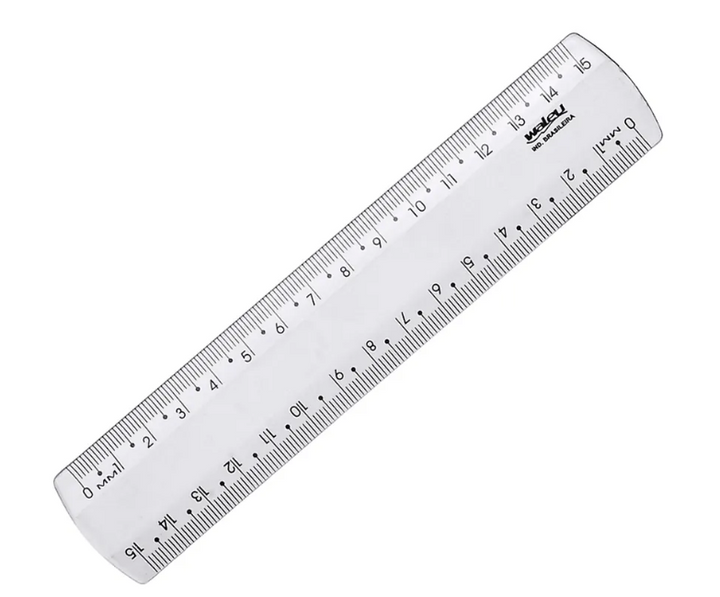 REGUA 15 CM NEW LINE MAXGRIL