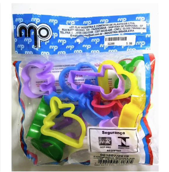 FORMA PARA MODELAR 16 UNID MINIPLAY