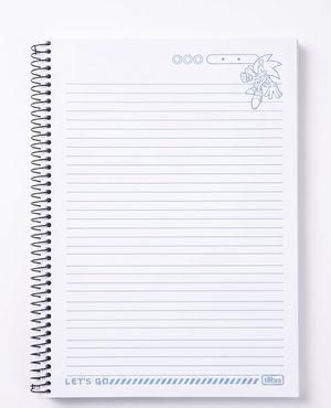 CADERNO 1M ESPIRAL SONIC 80 FLS TILIBRA