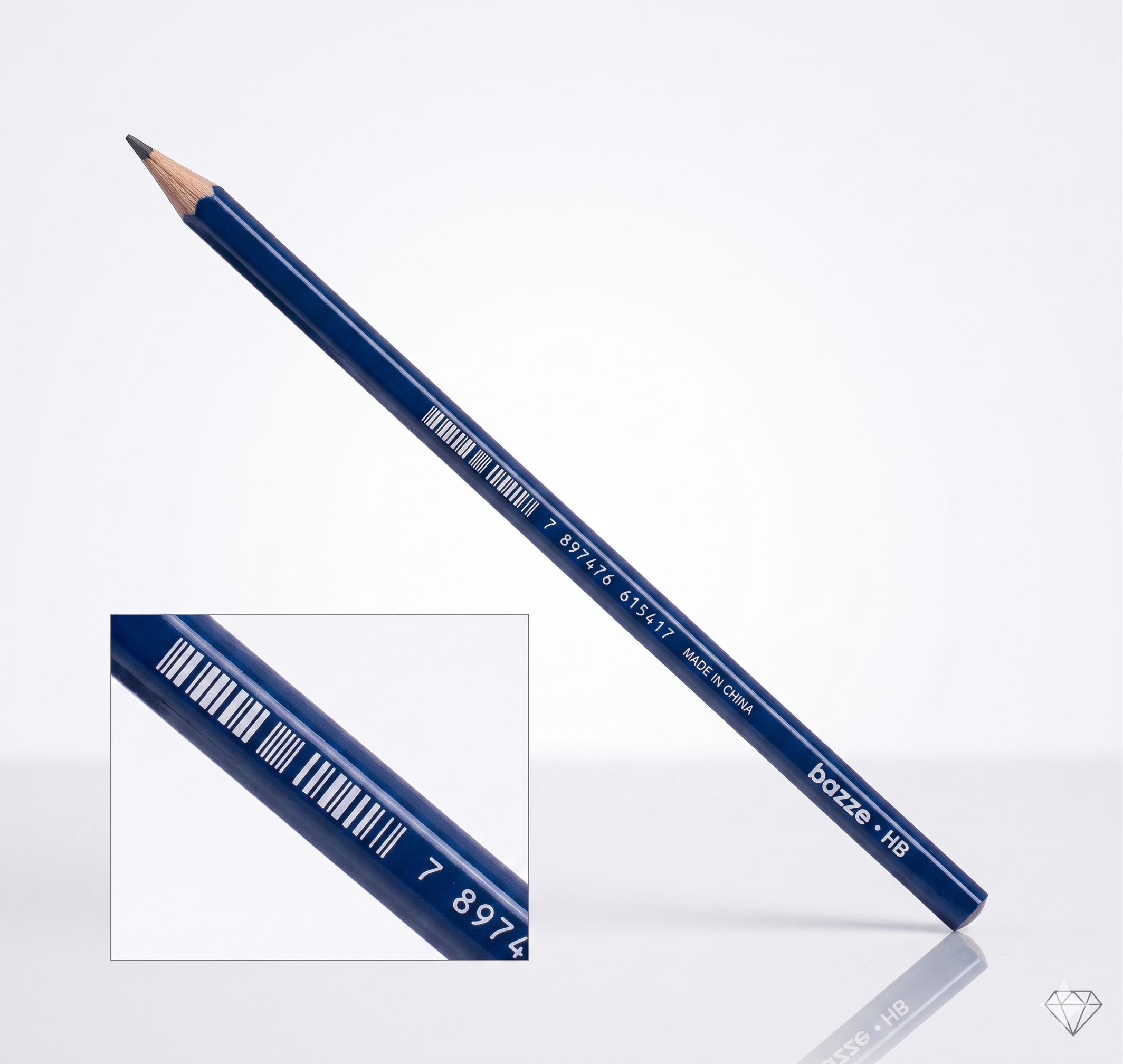 LAPIS GRAFITE HB SEXTAVADO BAZZE 2894