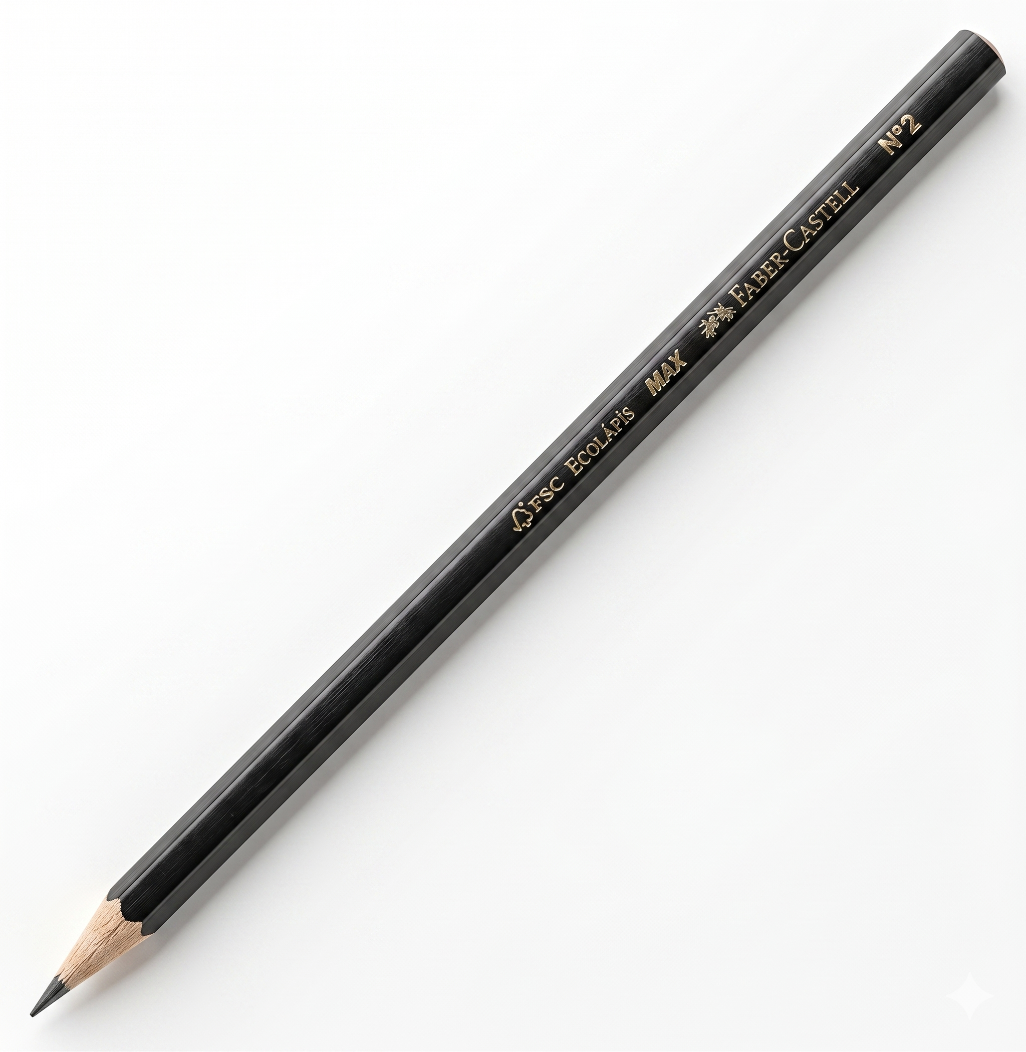 LAPIS N 2 HB SEXTAVADO ECO FABER CASTELL 1205SM