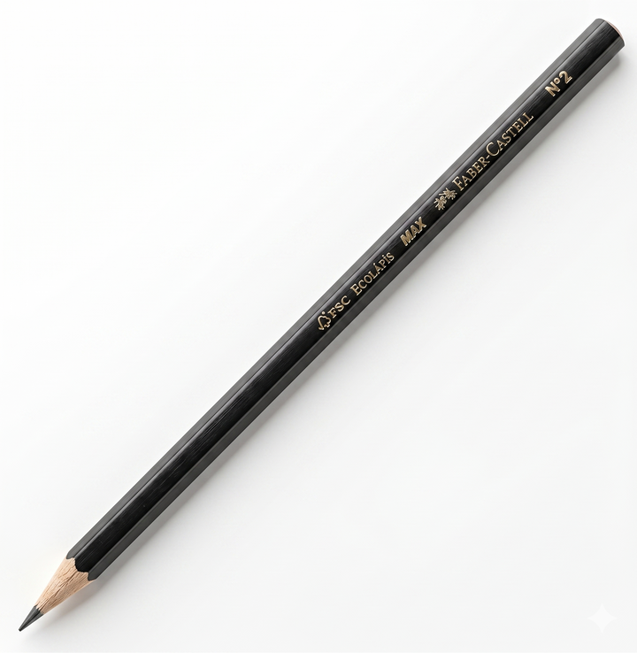 LAPIS N 2 HB SEXTAVADO ECO FABER CASTELL 1205SM