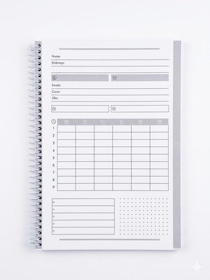 CADERNO 12 M PRINCESS LILLY TENN MALTHUS 240 FLS