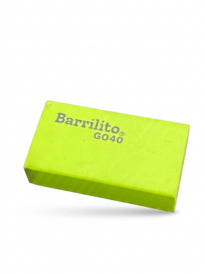 BORRACHA RETANGULAR PEQUENA COLOR NEON BARRILITO GO40