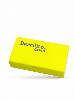 BORRACHA RETANGULAR PEQUENA COLOR NEON BARRILITO GO40