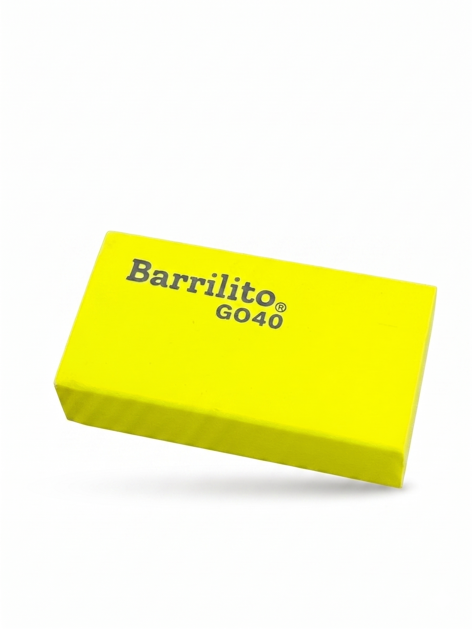 BORRACHA RETANGULAR PEQUENA COLOR NEON BARRILITO GO40