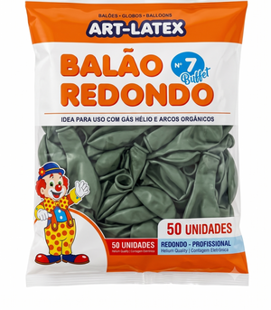BALAO REDONDO N7 BUFFET 50 UND ART LATEX 