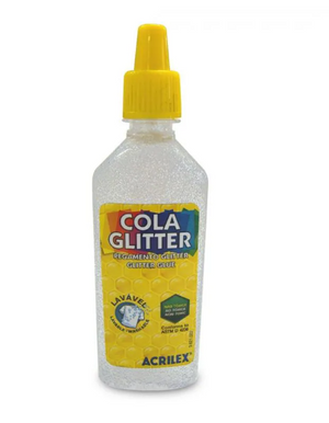 COLA COLORIDA GLITTER 23G ACRILEX UND 2900