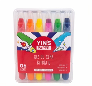 GIZ CERA RETRATIL BIG 6 CORES YINS PAPER 11442