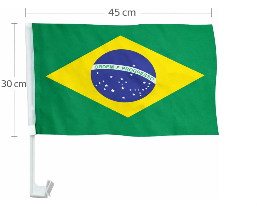 BANDEIRA BRASIL 30X45CM