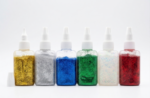 COLA COLORIA GLITTER 6 CORES MAKE MAIS 1564