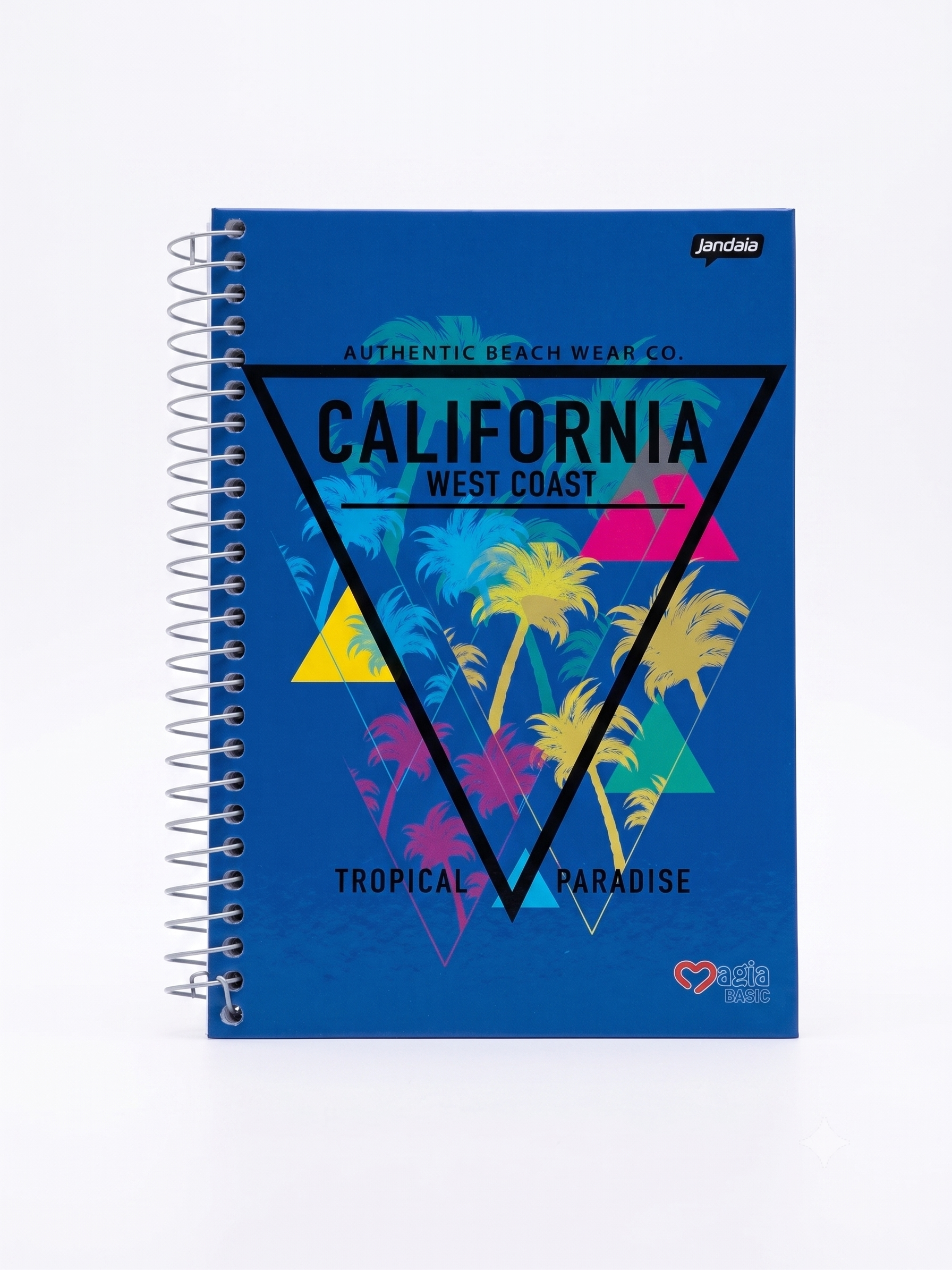 CADERNO ESPIRAL PEQUENO MAGIA BASIC 96 FLS JANDAIA