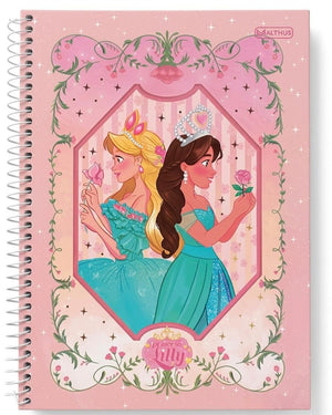 CADERNO 15 M PRINCESA LILLY JANDAIA 300 FLS