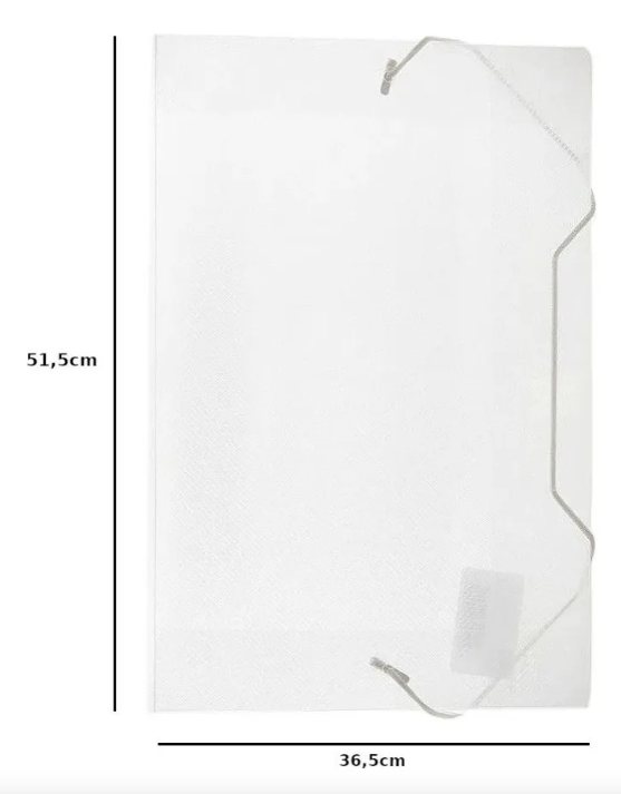 PASTA ABA ELASTICO A3 CRISTAL 3021